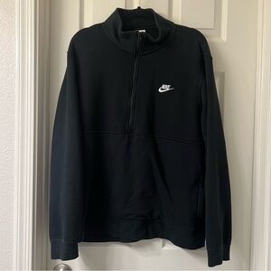 Nike Men's Black 1/4 Zip